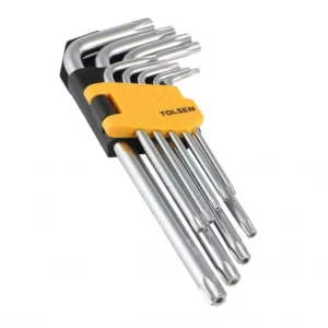 Juego De Llaves Torx Largas De 9 Pzas Tolsen