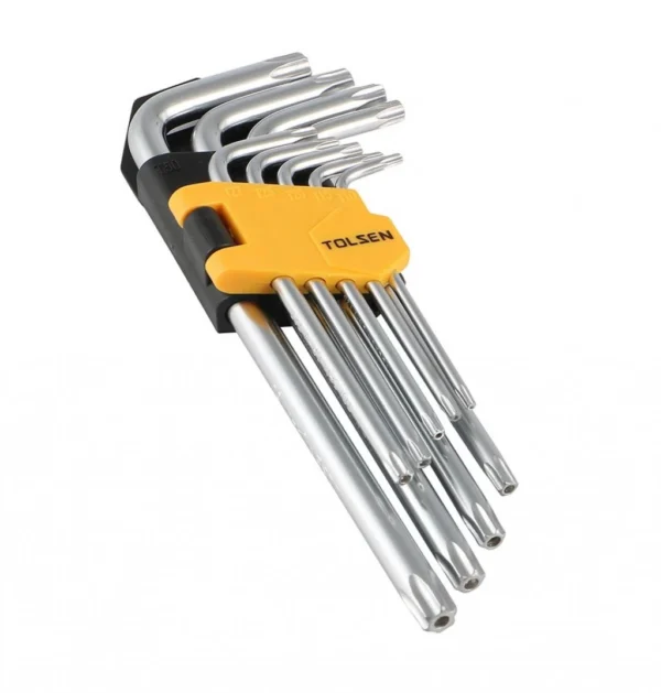 Juego De Llaves Torx Largas De 9 Pzas Tolsen