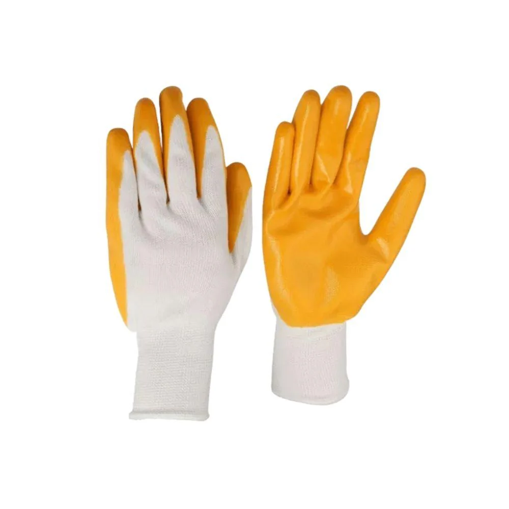 Guantes De Nitrilo Amarillo Tolsen