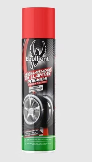 75. ABRILLANTADOR LLANTA EN AEROSOL 650ML EBULLIENT